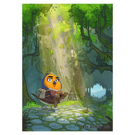 The Broken Lute A2 Poster | Playfable