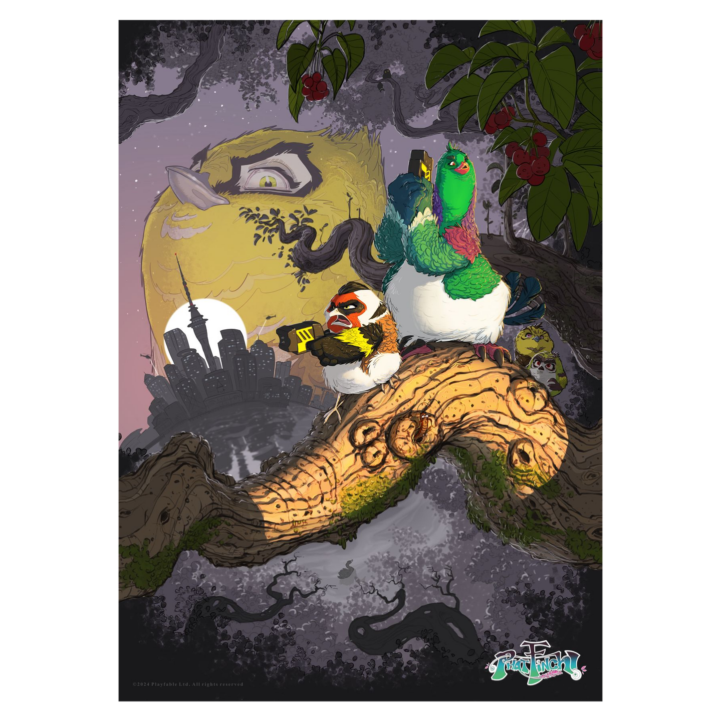 PhatFinch A2 Poster | Playfable