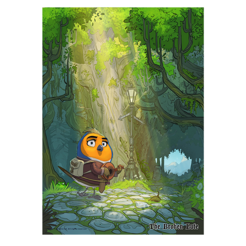 The Broken Lute A2 Poster | Playfable